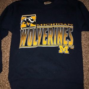 Vintage Michigan team edition crewneck